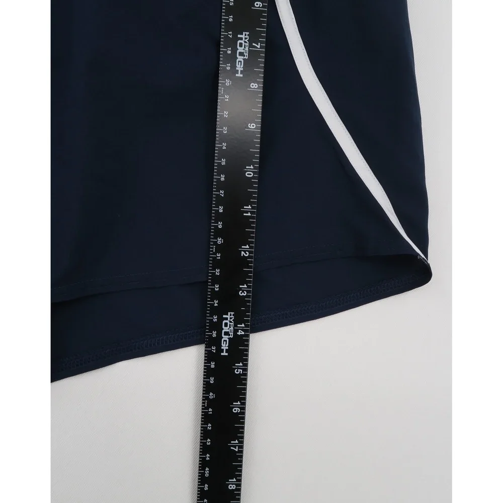 Under Armour HeatGear Navy Blue Running Shorts Womens XL Loose Fit 3 Inch Inseam